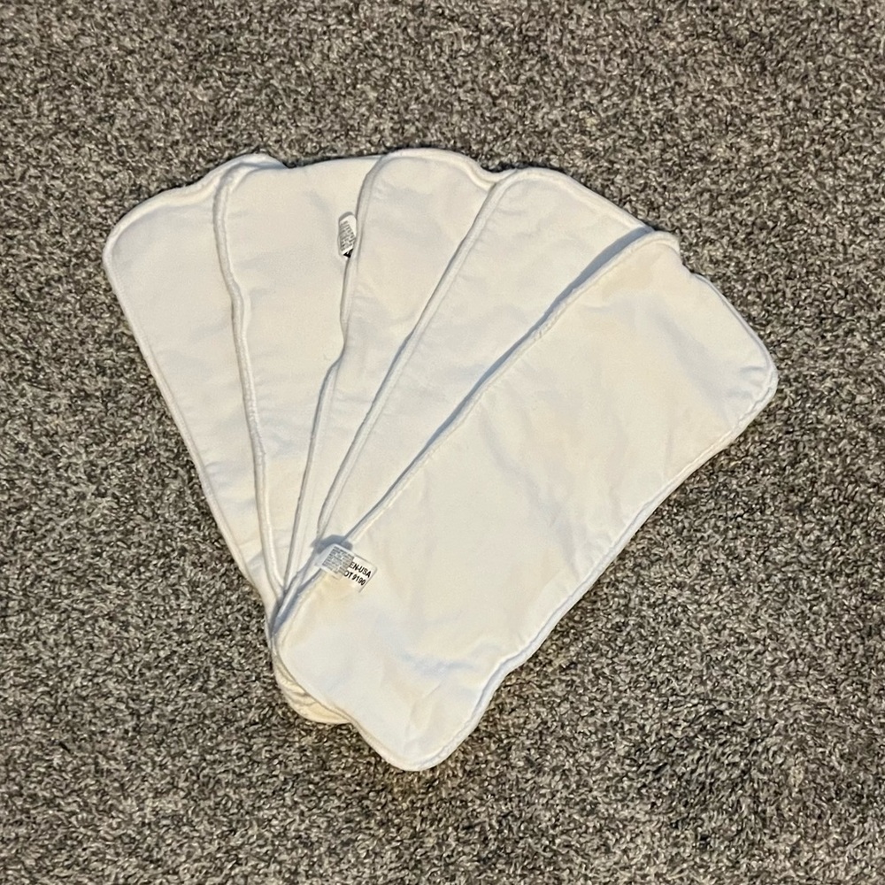 Thirsties hemp cloth diaper inserts